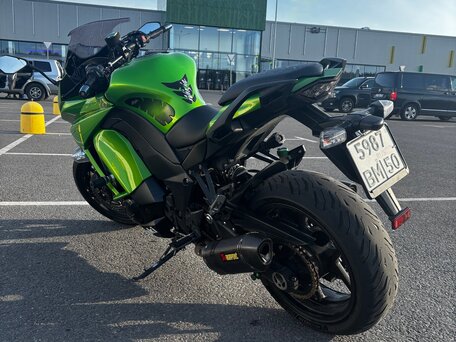 2014 Kawasaki Ninja 1000 SX, зелёный, 740000 рублей, вид 3