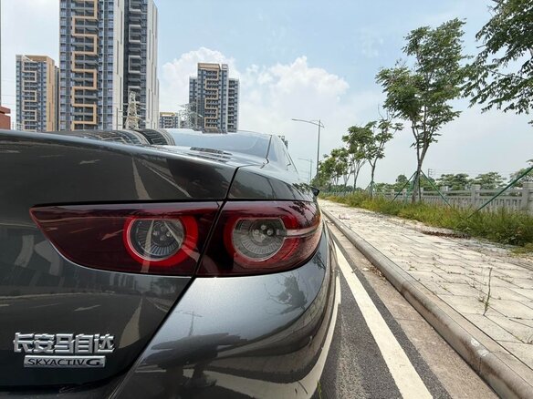 2022 Mazda 3 Axela IV (BP), серый, 1660700 рублей - вид 7