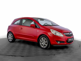 2007 Opel Corsa D, красный, 650000 рублей, вид 3