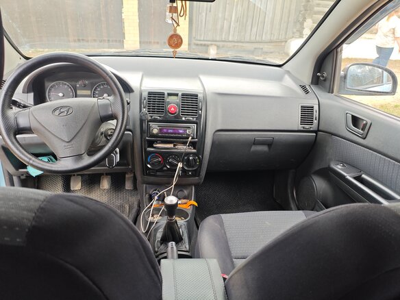 2008 Hyundai Getz I Рестайлинг, голубой, 340000 рублей - вид 8