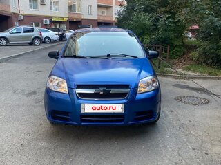 2007 Chevrolet Aveo I Рестайлинг, синий, 340000 рублей, вид 1
