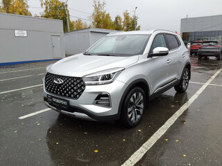 2024 Chery Tiggo 4 Pro I Рестайлинг, серебристый, 1679000 рублей, вид 1
