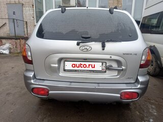 2004 Hyundai Santa Fe I, серебристый, 450000 рублей, вид 3