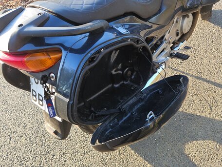 2000 Honda NT650V Deauville, синий, 315000 рублей, вид 3