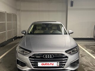 2021 Audi A4 40 TFSI V (B9) Рестайлинг, серый, 3450000 рублей, вид 1