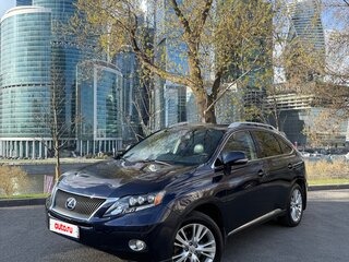 2009 Lexus RX 450h III, голубой, 2000000 рублей, вид 4