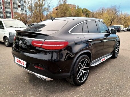 2017 Mercedes-Benz GLE Coupe 400 I (C292), чёрный, 4265000 рублей, вид 2