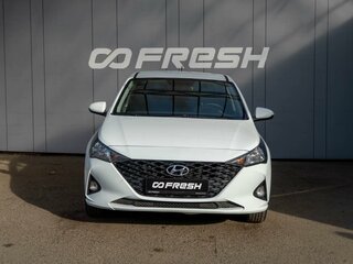 2021 Hyundai Solaris II Рестайлинг, белый, 1449000 рублей, вид 3