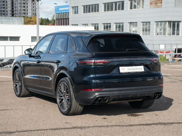 2019 Porsche Cayenne III, синий, 5897000 рублей - вид 6