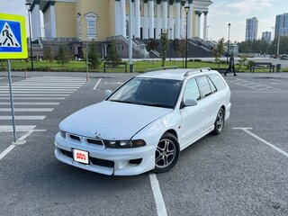 1997 Mitsubishi Legnum, белый, 350000 рублей, вид 1