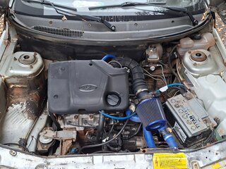 2004 Lada (ВАЗ) 2110, серебристый, 110000 рублей, вид 4