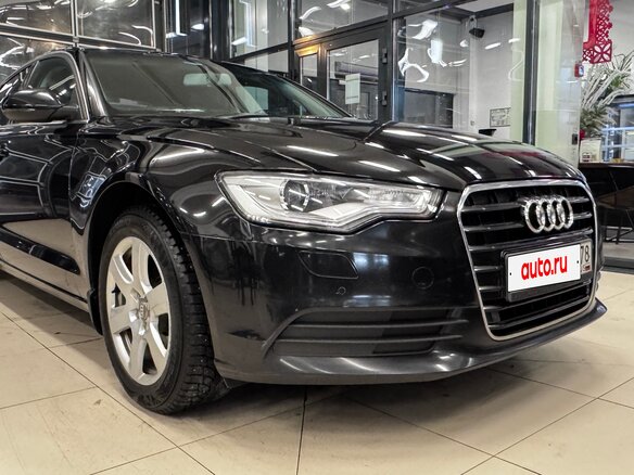 2014 Audi A6 IV (C7), чёрный, 1500000 рублей - вид 3