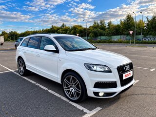 2013 Audi Q7 I (4L) Рестайлинг, белый, 2700000 рублей, вид 2
