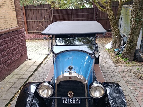 1923 Willys Knight Model 20, синий - вид 24