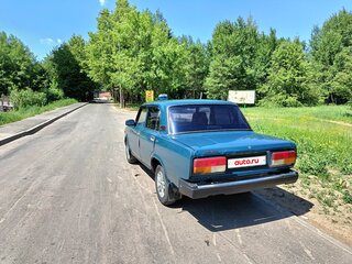2007 Lada (ВАЗ) 2107, зелёный, 220000 рублей, вид 4