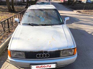 1989 Audi 80 IV (B3), серебристый, 60000 рублей, вид 5
