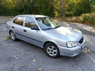 2007 Hyundai Accent ТагАЗ II, серебристый, 280000 рублей, вид 2