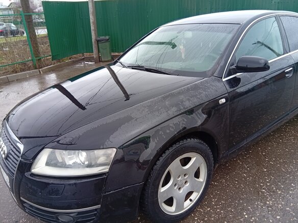 2006 Audi A6 III (C6), чёрный, 700000 рублей - вид 6