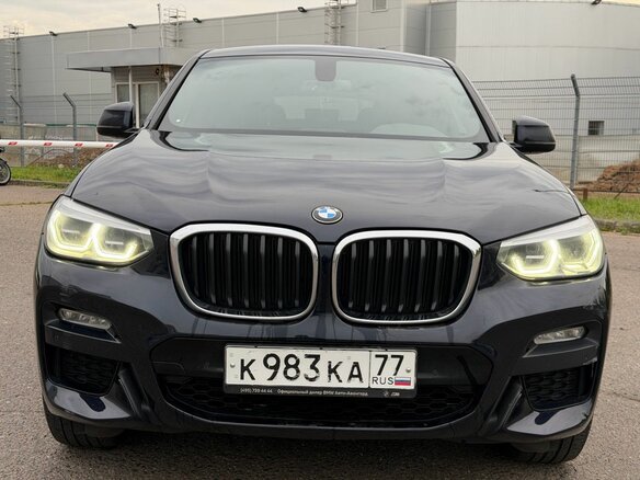 2019 BMW X4 20d II (G02), чёрный, 3500000 рублей - вид 5