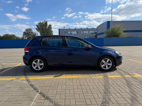2008 Volkswagen Golf VI, синий, 649000 рублей, вид 3