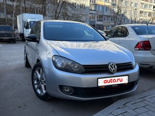 2012 Volkswagen Golf VI, серебристый, 610000 рублей, вид 3