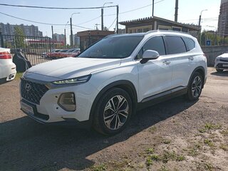 2020 Hyundai Santa Fe IV, белый, 2895200 рублей, вид 1