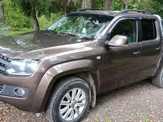 2013 Volkswagen Amarok Double Cab full-time I, коричневый, 1740000 рублей, вид 2