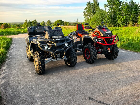 2022 Stels ATV-850 Guepard Trophy, чёрный, 850000 рублей - вид 18