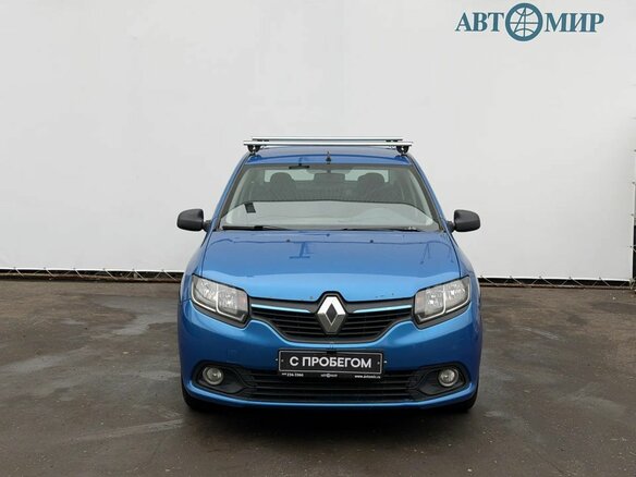 2014 Renault Logan II, синий, 539000 рублей - вид 1