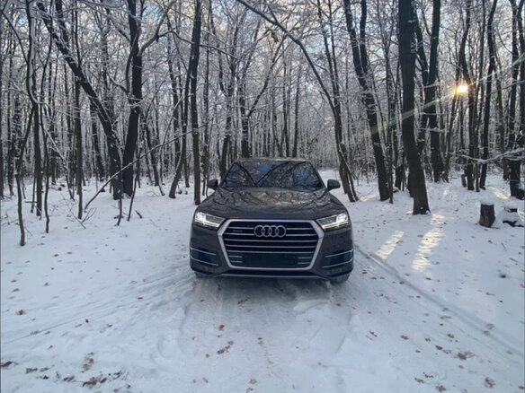 2016 Audi Q7 II (4M), коричневый, 3850000 рублей - вид 8