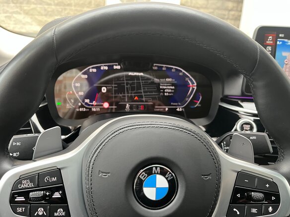 2022 BMW 5 серии 540d xDrive VII (G30/G31/G38) Рестайлинг, чёрный, 9200000 рублей - вид 3