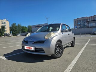 2008 Nissan March III (K12), серый, 295000 рублей, вид 1