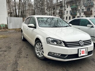 2012 Volkswagen Passat B7, белый, 1200000 рублей, вид 2