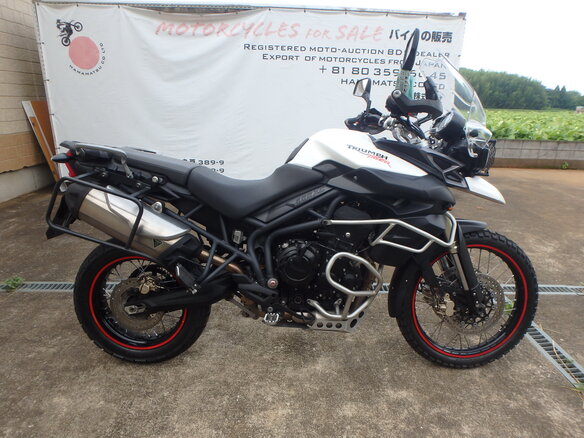 2013 Triumph Tiger 800, белый, 700000 рублей - вид 4