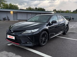 2022 Toyota Camry VIII (XV70) Рестайлинг, чёрный, 2990000 рублей, вид 1