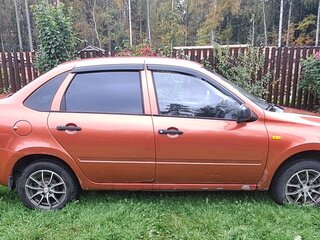 2013 Lada (ВАЗ) Granta I, оранжевый, 390000 рублей, вид 3