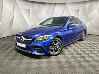 2019 Mercedes-Benz C-Класс 200 IV (W205) Рестайлинг, синий, 2919000 рублей, вид 1
