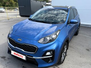 2018 Kia Sportage IV Рестайлинг, синий, 2010000 рублей, вид 3