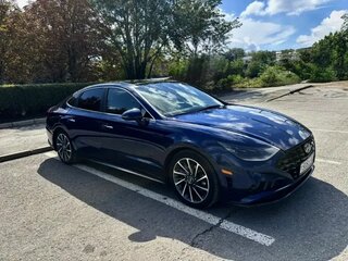 2020 Hyundai Sonata VIII (DN8), синий, 2580000 рублей, вид 3