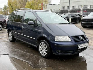 2009 Volkswagen Sharan I Рестайлинг 2, синий, 650000 рублей, вид 3