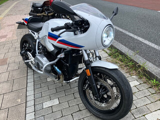 2017 BMW R Nine T Racer, белый, 1225000 рублей, вид 4