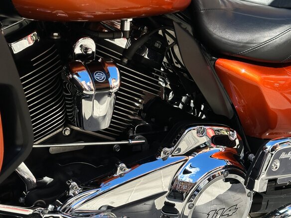 2018 Harley-Davidson Electra Glide, оранжевый, 2500000 рублей - вид 9