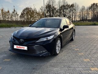 2018 Toyota Camry VIII (XV70), чёрный, 2399000 рублей, вид 2