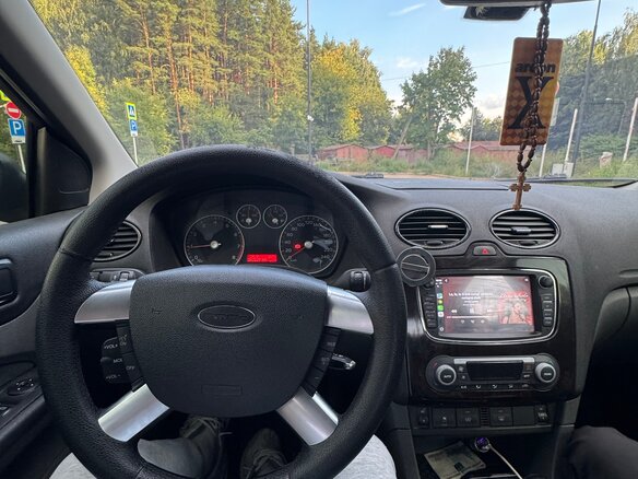 2007 Ford Focus II, чёрный, 430000 рублей - вид 6