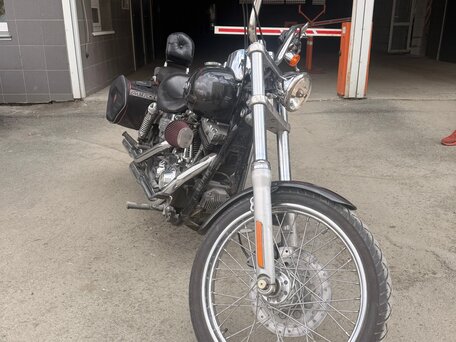 2006 Harley-Davidson Dyna Wide Glide, чёрный, 550000 рублей, вид 1
