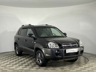 2005 Hyundai Tucson I, чёрный, 849000 рублей, вид 4