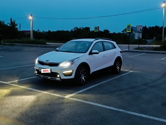 2019 Kia Rio X-Line IV, белый, 1300000 рублей