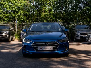 2017 Hyundai Elantra VI (AD), синий, 1021000 рублей, вид 3