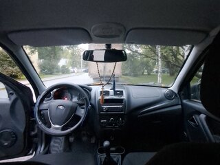 2019 Lada (ВАЗ) Granta I Рестайлинг, чёрный, 649000 рублей, вид 4