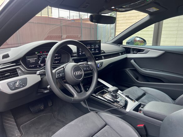 2022 Audi A5 35 TFSI II (F5) Рестайлинг, чёрный, 3750000 рублей - вид 4